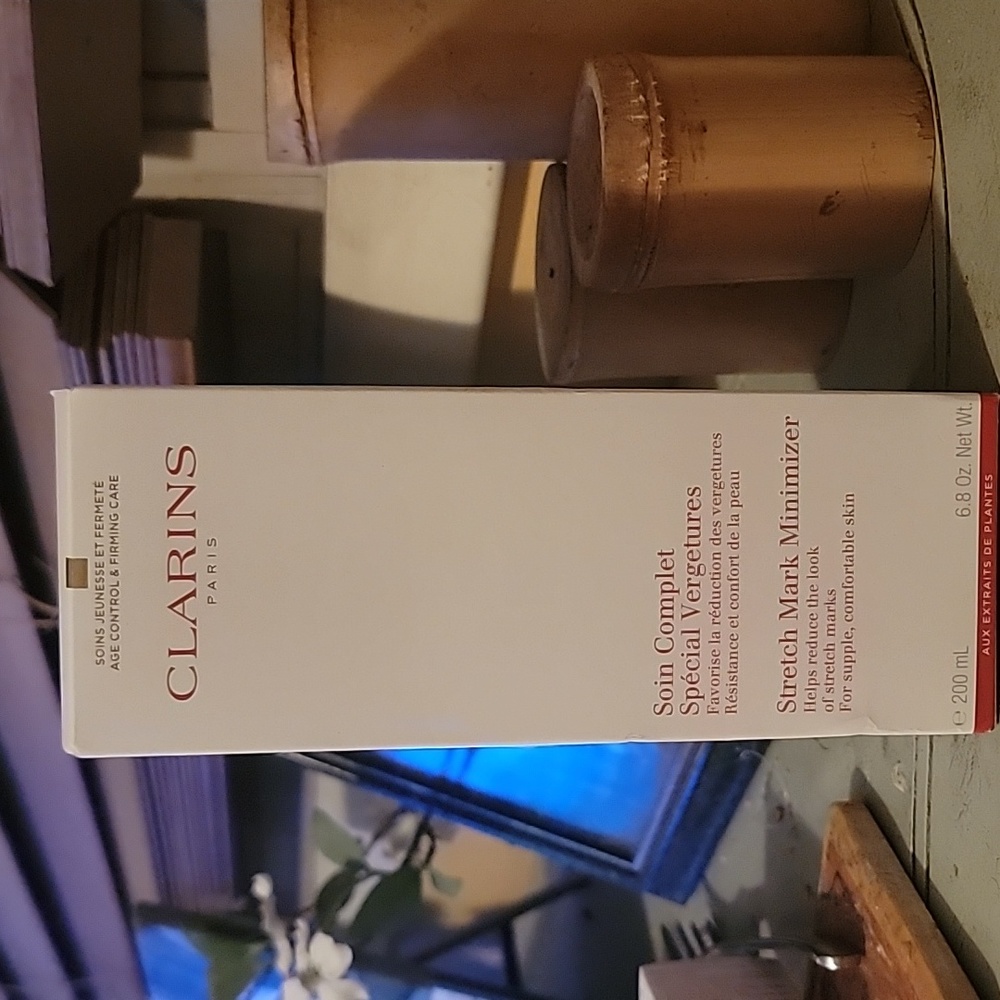 Clarins Stretch Mark Minimizer nib 6.8 oz $66 value